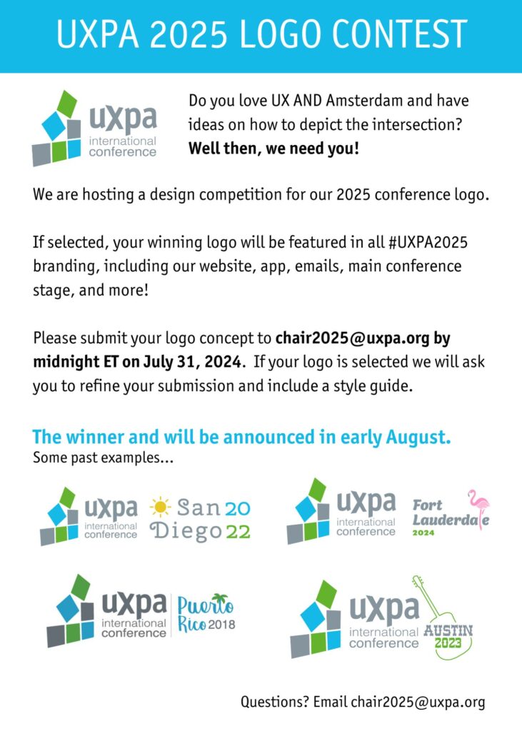 UXPA 2025 Logo Contest