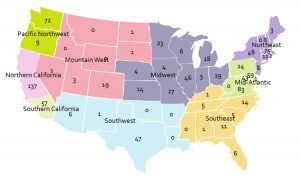 Regions of USA