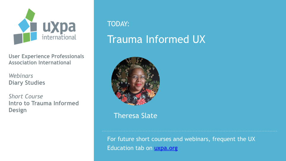 Intro to Trauma Informed Design