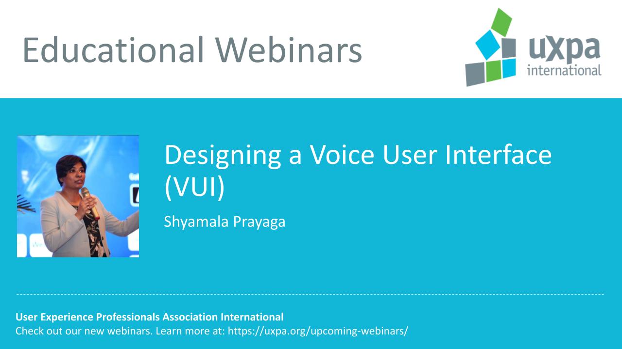 Designing a Voice User Interface (VUI)